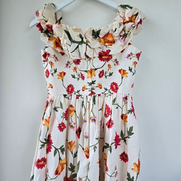 Agua by Agua Bendita NEW Espliego Oasis Floral Maxi Dress Size Medium Rare NWT - Picture 8 of 16